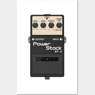 Boss ST-2 Power Stack Guitar Effect Pedal Posters and Art